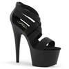 Pleaser - ADORE769 Sandale à bride à la cheville, Pole dance chaussures - Chaussures de pole dance - Noir Product image